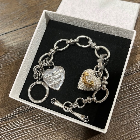 Vintage Juicy Couture bracelet with charm